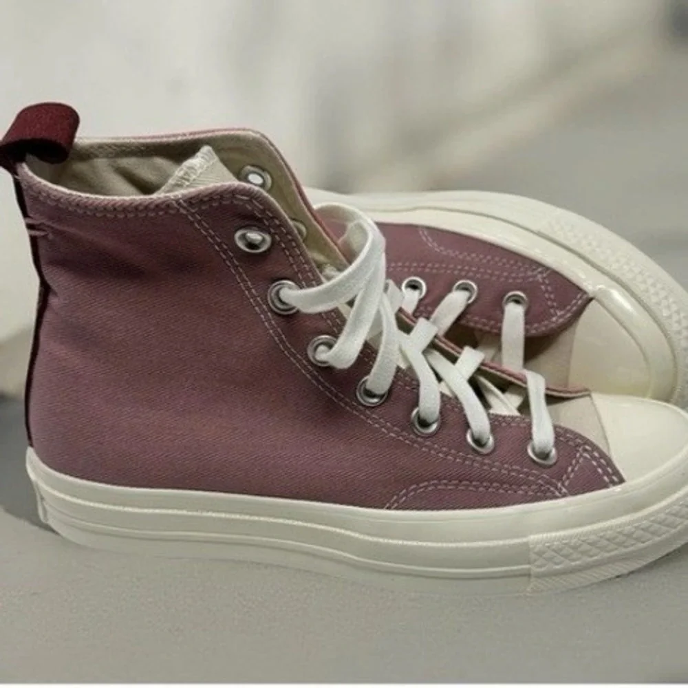 Converse Chuck Taylor 70 Hi Top Canvas Sneakers Casual Shoes Mauve M5.5, W7.5